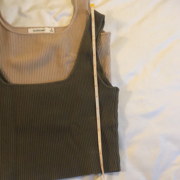 Glassons square neck rib tank - Picture 3 of 3